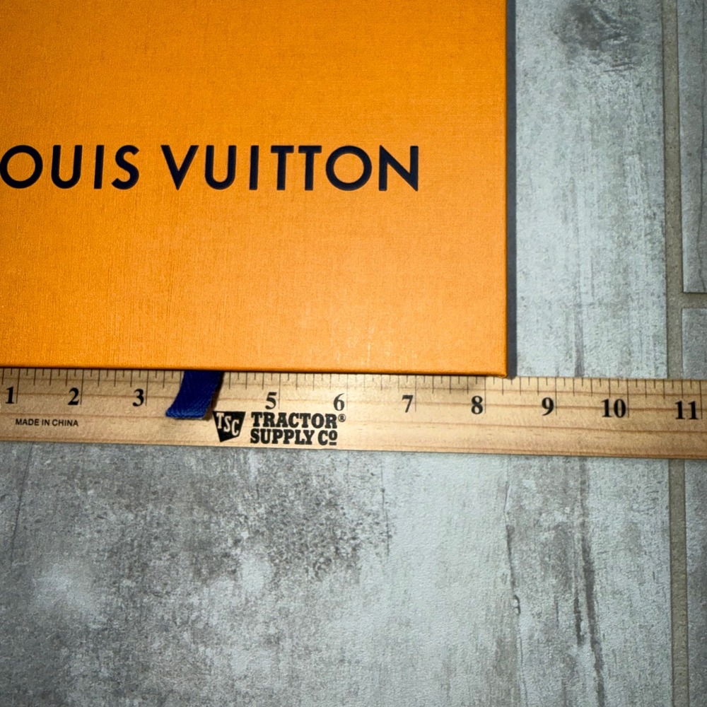 Louis Vuitton Orange Gift Box with Ribbon and Tags Authentic - Picture 2 of 9